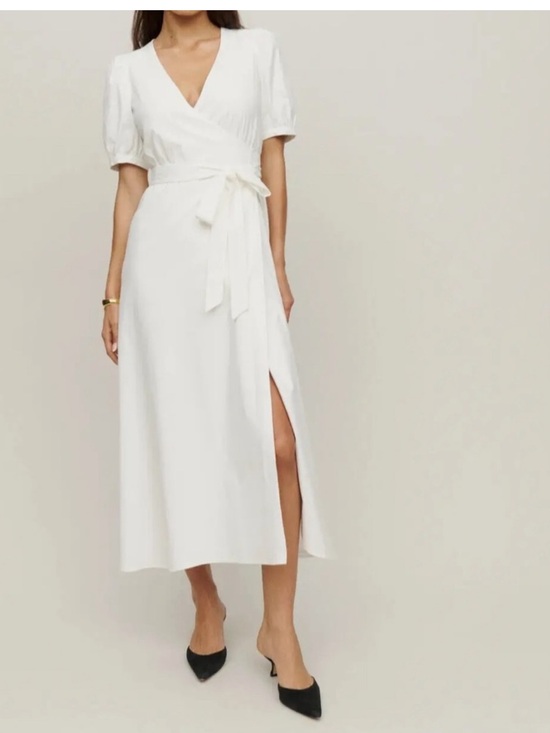 Reformation Dresses & Skirts - Reformation Weiss Linen Dress in White